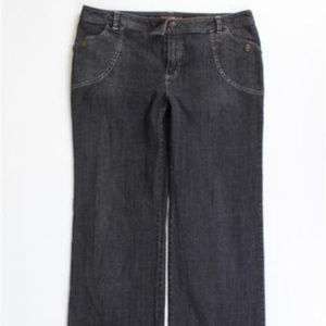 BANDOLINO EMBROIDERED FLAP POCKET JEANS